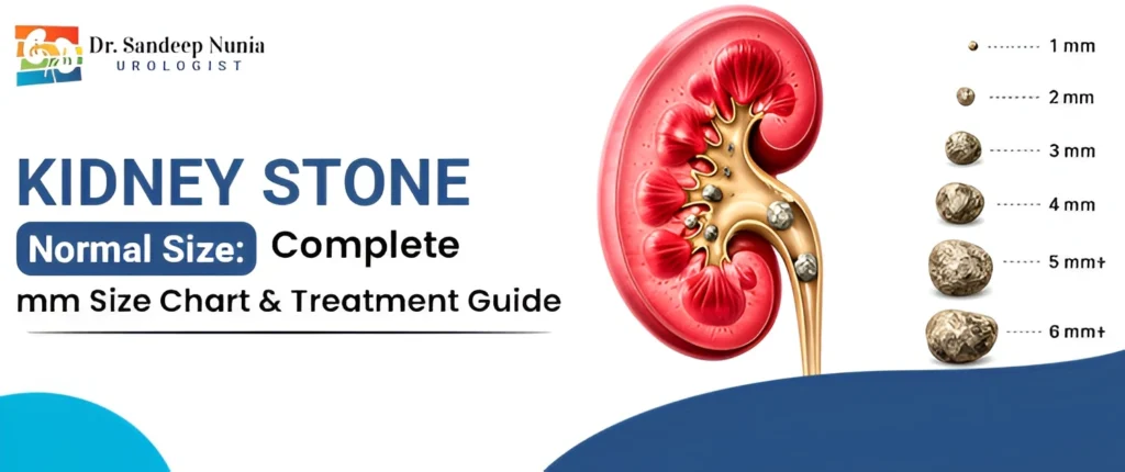 Kidney Stone Normal Size: Complete mm Size Chart & Treatment Guide