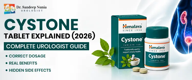 Cystone Tablet Explained: Uses, Right Dosage, Real Benefits & Side Effects: A Urologist’s Complete Guide (2026)